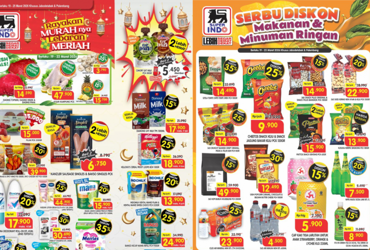 Promo JSM Superindo Spesial Lebaran 2026 Periode 20-22 Maret, Hatari Biskuit-Jims Wafer Roll Mulai Rp24 Ribuan