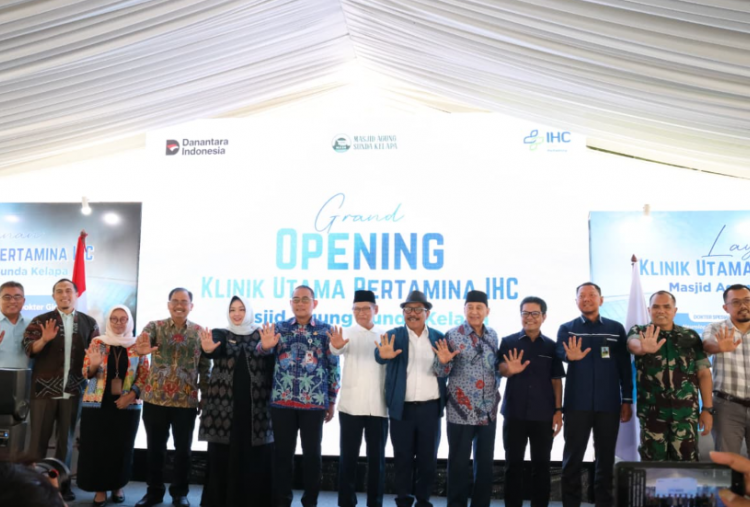 Pertamina IHC Resmikan Klinik Modern di Masjid Sunda Kelapa