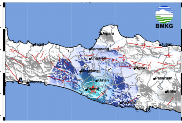 Gempa M 4,5 Guncang Jogja Akibat Aktivitas Sesar Opak, BMKG: Tidak Berpotensi Tsunami