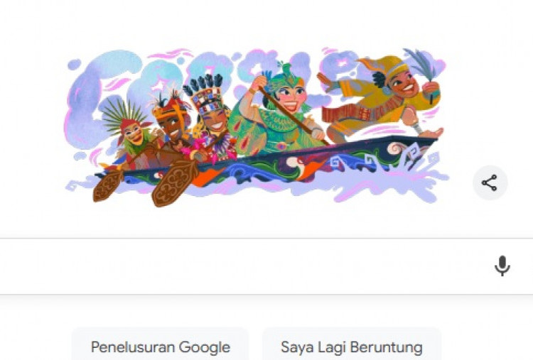 Pacu Jalur yang Mendunia Jadi Google Doodle Kemerdekaan Indonesia, Warisan Budaya Kuansing Jadi Kebanggaan