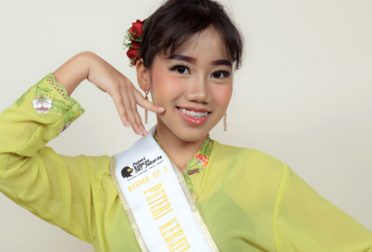 Perjalanan Azkiya Khumaira Jadi Finalis Putri Kebaya DKI, Siswi SMPN 154 Ini Bikin Bangga