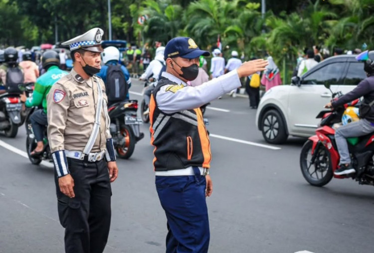 Dishub DKI Terapkan Rekayasa Lalin Monas–Bundaran HI Besok, Ada Eid Mubarak dan Bedug Kolosal