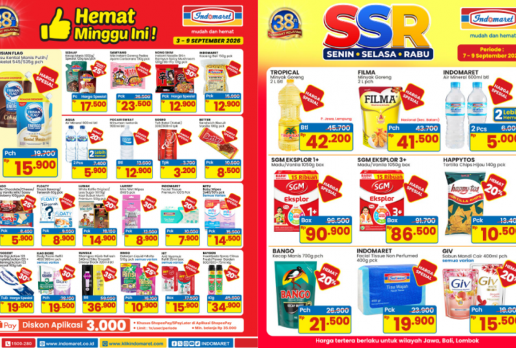 Promo Indomaret Pekan ini 7-13 September 2026, Diskon GIV Sabun Mandi Cair cuma Rp15 Ribuan 