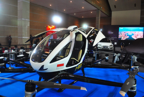Wuih, Ini Dia Pembeli Pertama Drone Tanpa Awak Ehang 216 di Indonesia, Crazy Rich Bukan?