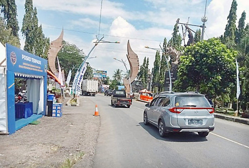 Pemudik Mulai Melintas di Jalur Selatan