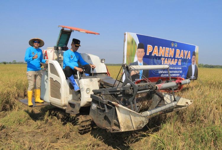 Panen Raya di Lapas Bojonegoro, Kakanwil Turun Langsung ke Sawah: SAE 23,7 Hektar Jadi Lumbung Kemandirian