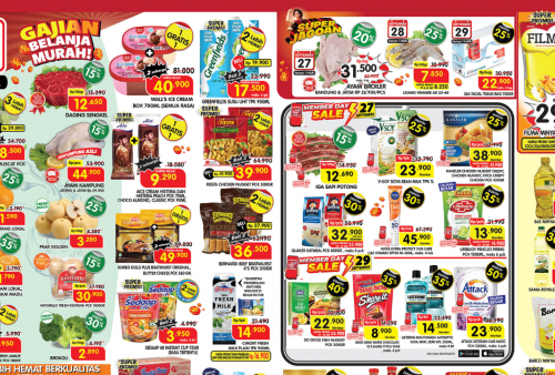 Katalog Promo JSM Superindo 27-29 September 2024, Gajian Belanja Murah Mulai Rp1 Ribuan