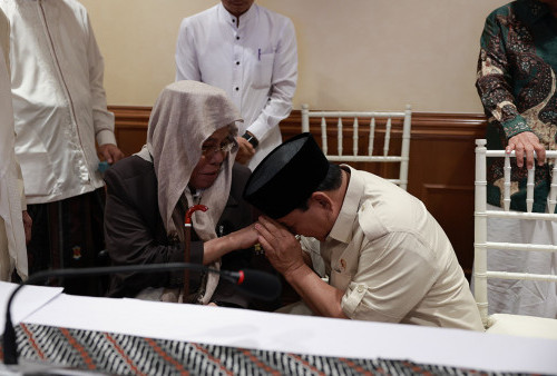 Oktober Umumkan Cawapres, Prabowo Kumpulkan Kiai di Surabaya