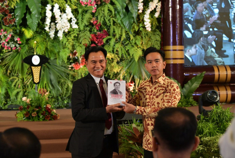 Hadiri Peluncuran 8 Buku Yusril Ihza Mahendra, Wapres Apresiasi Pengabdian Lintas Rezim