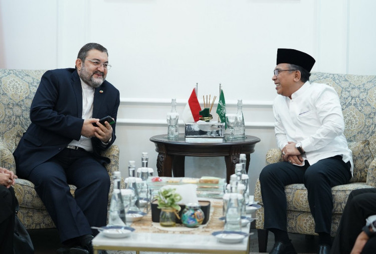 Terima Dubes Iran di Kantor PBNU, Gus Yahya Hargai Upaya Iran Membela Diri