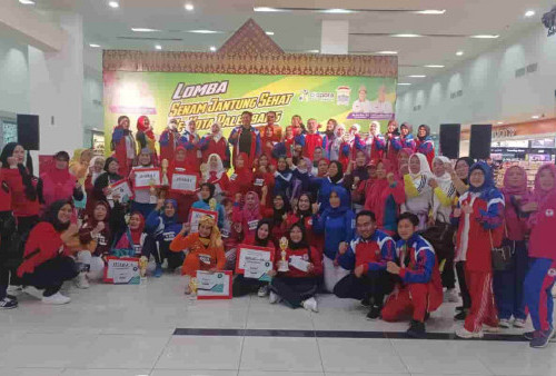 Dispora Gelar Lomba Senam Jantung Sehat se-Kota Palembang