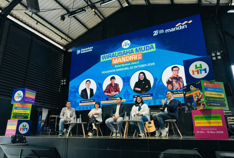 Bank Mandiri Gelar Roadshow WMM 2026 di Bandung, Ajak Wirausaha Muda Kembangkan Ide Bisnis