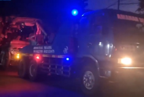 Kecelakaan Bus Rombongan Ziarah Adu Banteng dengan Truk Tronton, 5 Tewas Termasuk Adik Kakak Anak Kepala Dusun