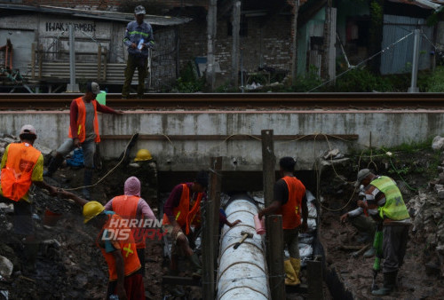 Proyek Rel Ganda Sidoarjo Mojokerto