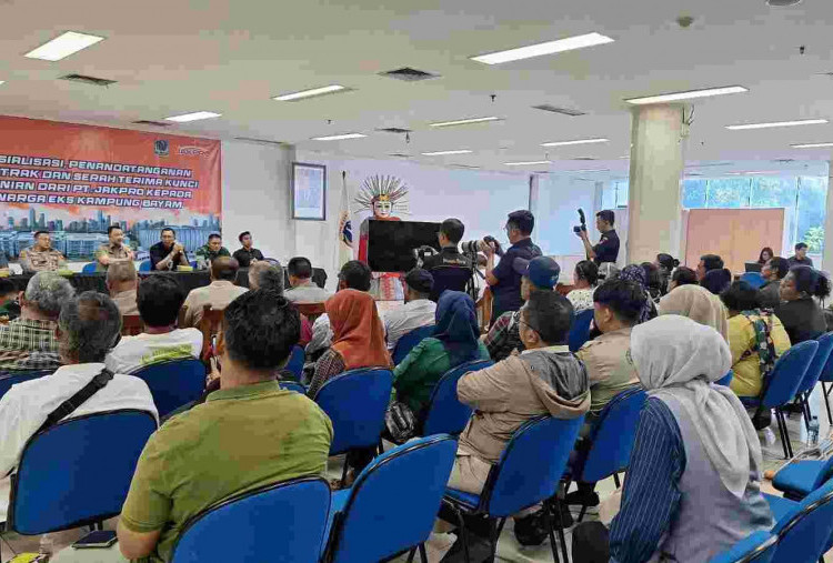 Warga Kampung Bayam Teken Kontrak Hunian di HPPO JIS, Gratis Sewa 6 Bulan Plus Dapat Akses Kerja