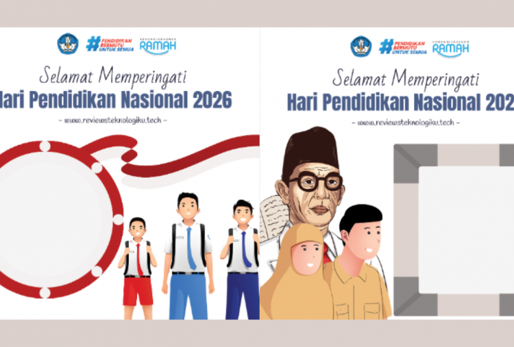 70 Twibbon Hari Pendidikan Nasional 2026 Desain Kreatif Siap Unduh, Cocok Share di Medsos 