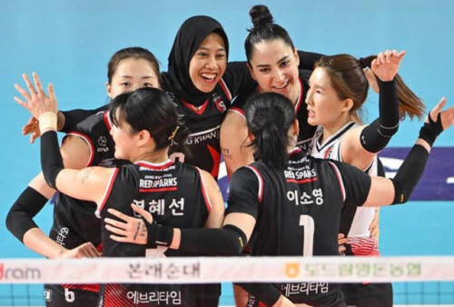 Megawati Hangestri Bawa Red Sparks ke Semifinal V-League Korea, Hadapi Heungkuk Pink Spiders