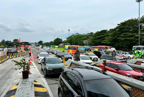 95.396 Kendaraan Tinggalkan Jakarta H-3, Berikut Pantauan di Gerbang Tol