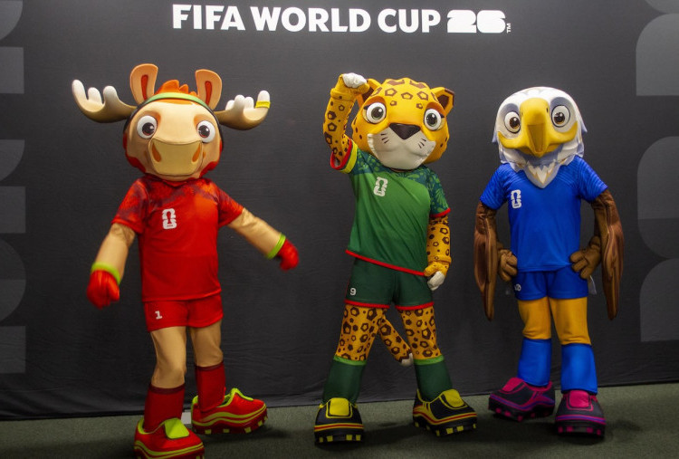 3 Maskot Piala Dunia 2026: Maple, Zayu, dan Clutch Usung Filosofi Sendiri