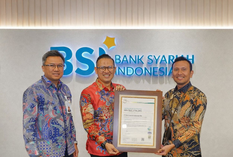BSI Raih ISO 27701, Jamin Keamanan Data dan Privasi Nasabah Digital