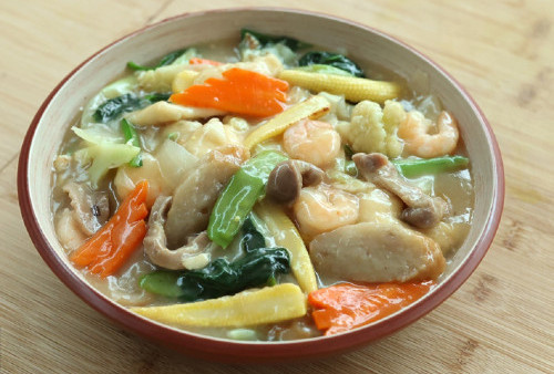 Resep Nasi Capcay Sayur Ala Chinese Resto dari Chef Devina Hermawan, Tambah Nasi Hangat Nikmat Pol!