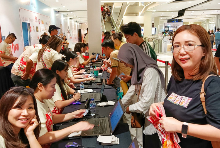 Pengambilan Race Pak Day 2 Sincia Run 2026, Peserta Antusias