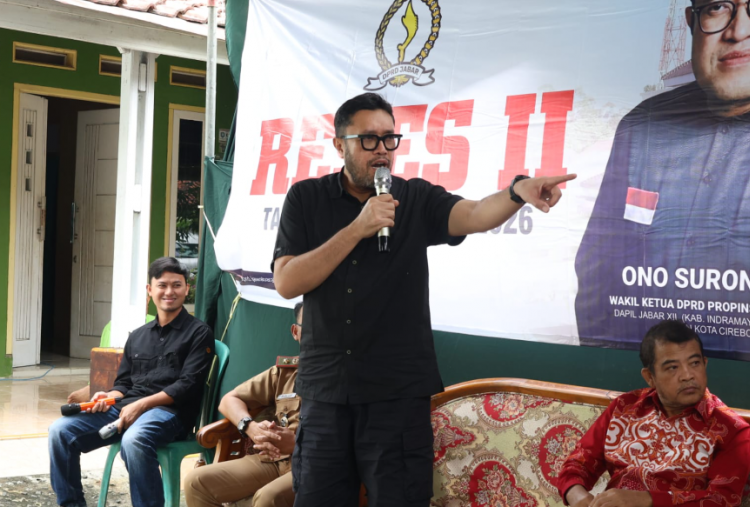 Ono Surono Serap Aspirasi Reses Soal Embung dan Program Berbasis Masyarakat