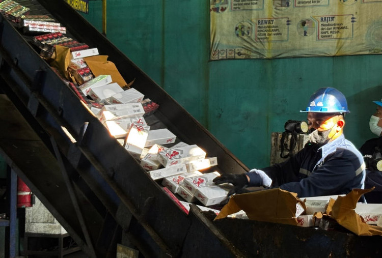 43,2 Juta Rokok Ilegal Dimusnahkan di Jatim, Pemkot Surabaya dan Bea Cukai Akan Tindak Tegas Pengedar