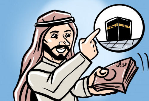 Orang di Saudi Berhaji,  ONH Lebih Mahal