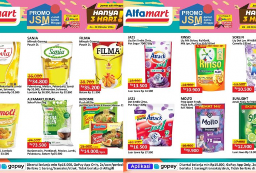 Katalog Promo Alfamart Hari Ini 6 Oktober 2024. Detergen Mulai Rp9 Ribuan