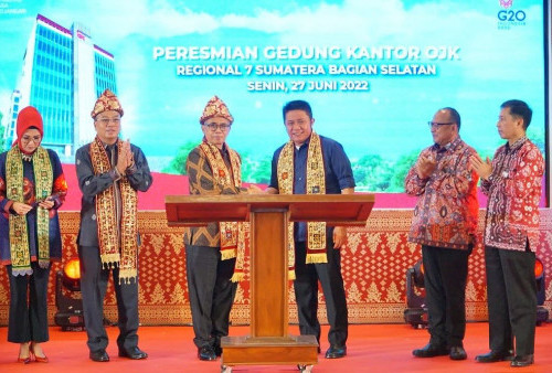 Herman Deru Bangga Gedung OJK Bernuansa Kearifan Lokal