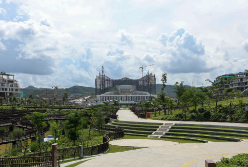 Pembangunan Plaza Seremoni IKN Rampung, Mampu Tampung 8.000 Orang Saat Upacara HUT RI ke-79