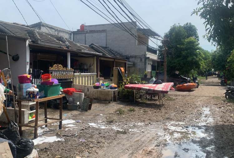 Banjir Akibat Jebolnya Tanggung Kali Leduk di Tangerang Sudah Surut, Situasi Lalin Lancar