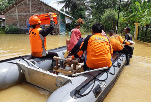 Giliran Cilacap Dikepung Banjir, 424 Warga Tinggalkan Rumah