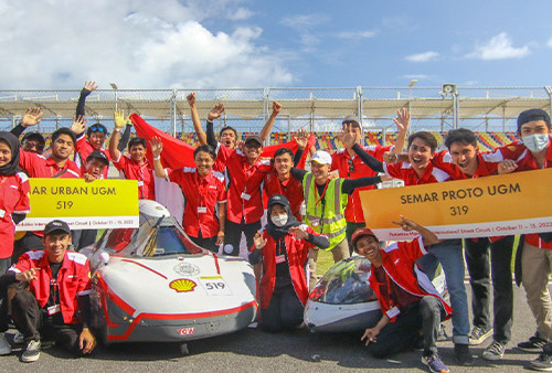 Mahasiswa Indonesia Dominasi Shell Eco-marathon 2022 di Mandalika