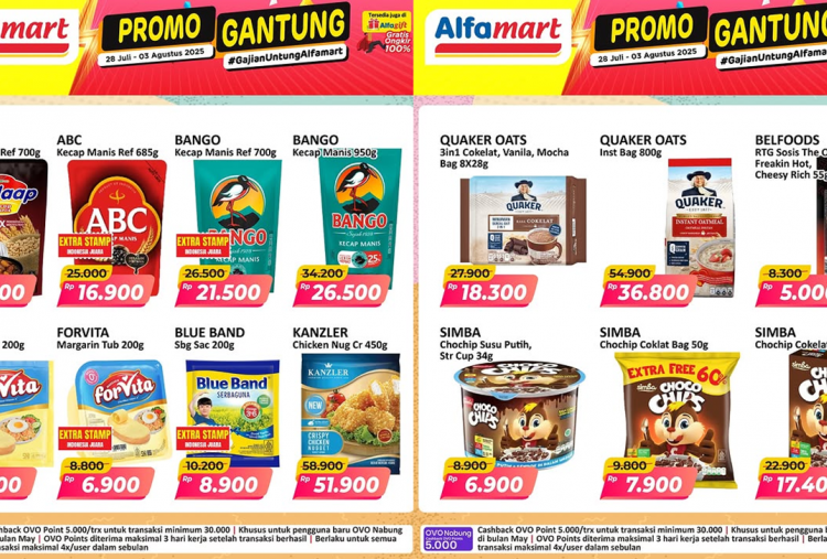 Promo JSM Alfamart Terbaru 1-3 Agustus 2025, Borong Margarin Cuma Rp5 Ribuan!