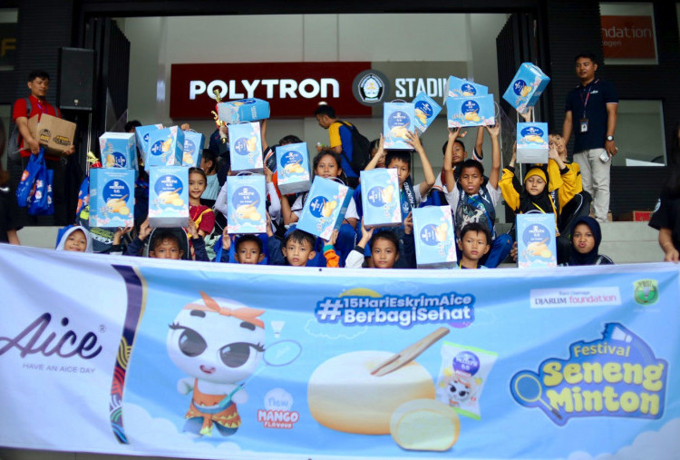 Dukungan Aice di SenengMinton Jawa Tengah 2025 Ajak Anak Cinta Badminton Sejak Dini