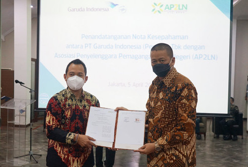 Garuda Indonesia Resmi Gandeng Asosiasi Penyelenggara Pemagangan Luar Negeri