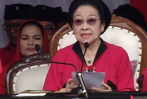 Megawati Tak Hadir Upacara di IKN, Begini Pidatonya saat Pimpin Upacara di Sekolah PDIP