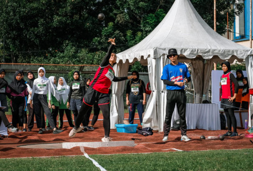 Floren Kristin Juarai Tolak Peluru Putri Energen Champion SAC Indonesia 2023 Sumatera Qualifiers