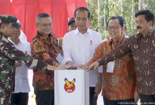 Presiden Jokowi resmikan Groundbreaking Nusantara International Convention Center and Hotel di IKN