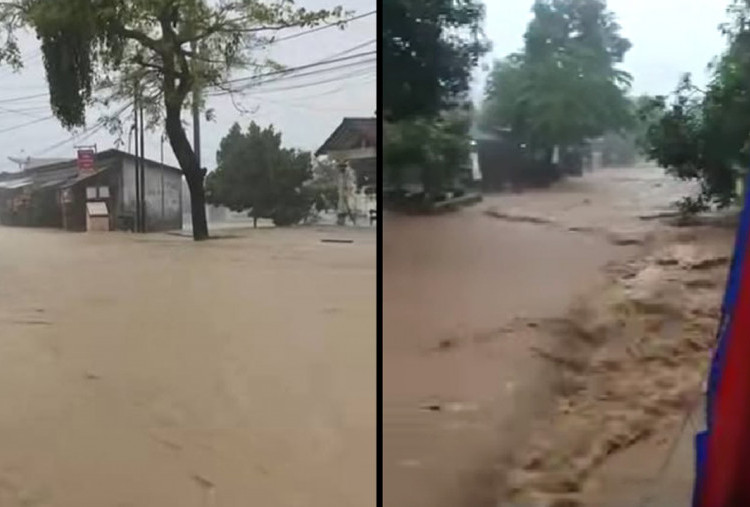 Angin Puting Beliung dan Banjir Landa Pati, Genangan Rendam Jalur Alternatif Pati – Kudus