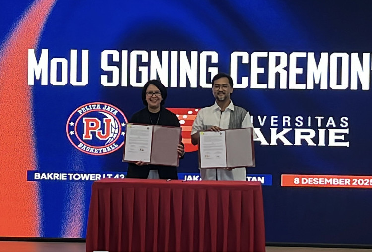 Pelita Jaya Gandeng Universitas Bakrie, Perkuat Sinergi Pendidikan dan Basket Profesional