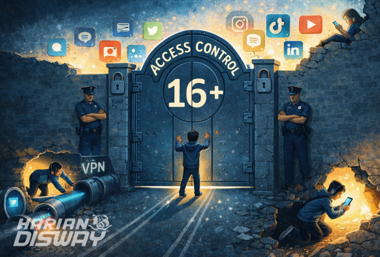 Menanti Strategi Eksekusi Komdigi Memblokir Akun Medsos Anak di Bawah 16 Tahun