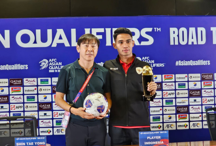 Shin Tae-yong Bawa Indonesia ke Posisi Ketiga Grup C Kualifikasi Piala Dunia 2026