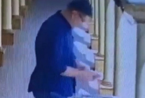 50 Stiker QRIS Kotak Amal Palsu Juga Ditemukan di Masjid Istiqlal