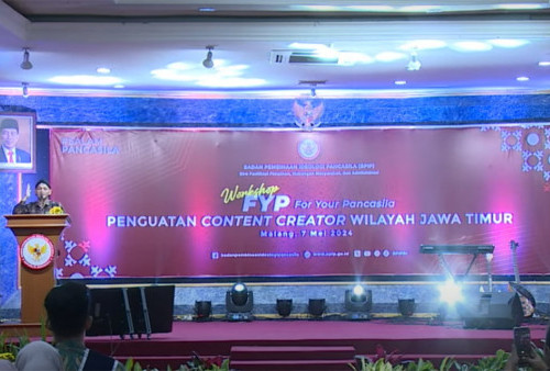 BPIP Gelar Workshop Four Your Pancasila untuk Content Creator di Malang