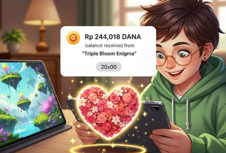 Main Game Dapat Saldo DANA Gratis Rp 244.018 dari Triple Bloom Enigma, Bikin Hati Berbunga-bunga!