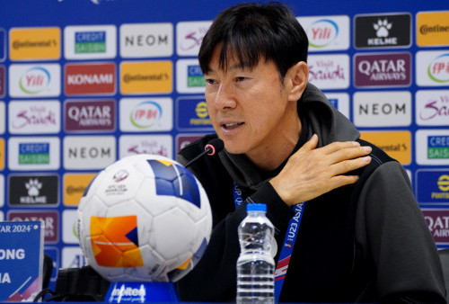 Shin Tae-Yong Optimistis Jelang Semifinal Piala Asia U-23 Lawan Uzbekistan: Feeling Saya Bagus