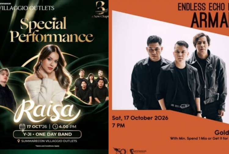 8 Konser Gratis di Jabodetabek 16-18 Oktober 2026, Dimeriahkan Raisa, Armada dan NPD
